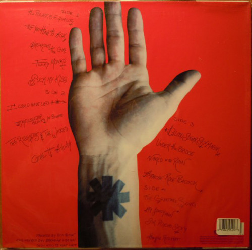 Виниловая пластинка WM Red Hot Chili Peppers Blood Sugar Sex Magik (180 Gram/Remastered)