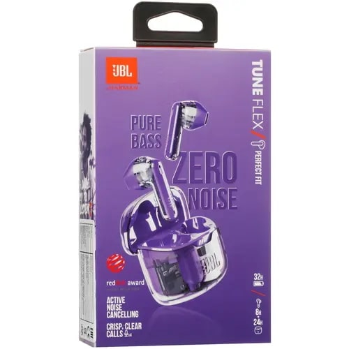 Наушники JBL Tune Flex Ghost Purple