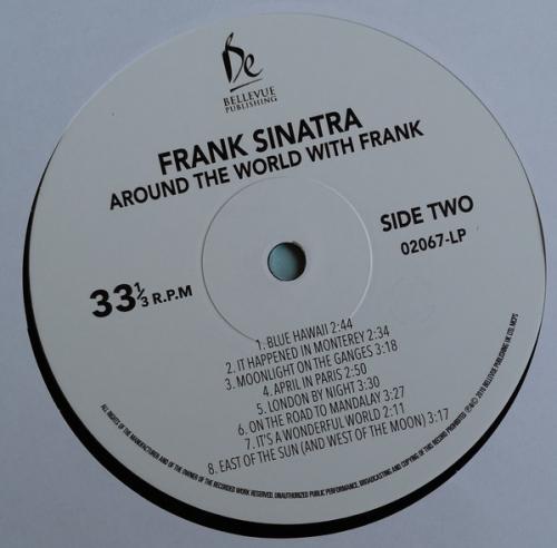 Виниловая пластинка Frank Sinatra - AROUND THE WORLD WITH FRANK