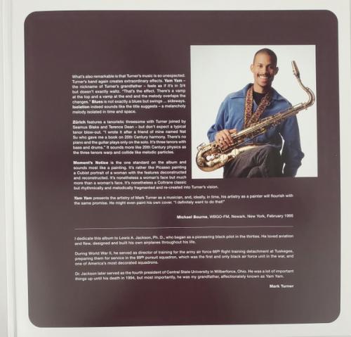 Виниловая пластинка Mark Turner - Yam Yam (Black Vinyl 2LP)