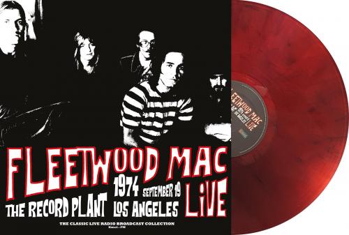 Виниловая пластинка FLEETWOOD MAC - LIVE AT THE RECORD PLANT 1974 (RED MARBLE VINYL) (LP)