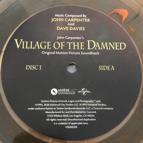 Виниловая пластинка Village Of The Damned (Original Motion Picture Soundtrack) (Deluxe Edition/Orange Marble Vinyl)