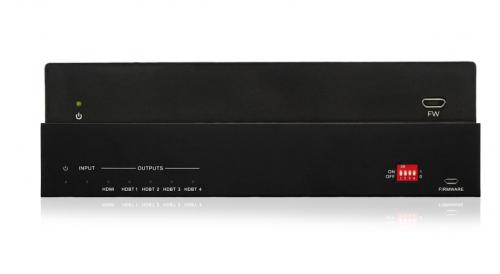 Комплект из сплиттера и 4 приемников сигнала HDMI Qtex QVS 141T-H2 KIT