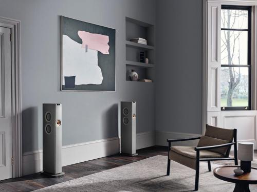 Напольная акустика KEF LS60 Wireless Titanium Grey