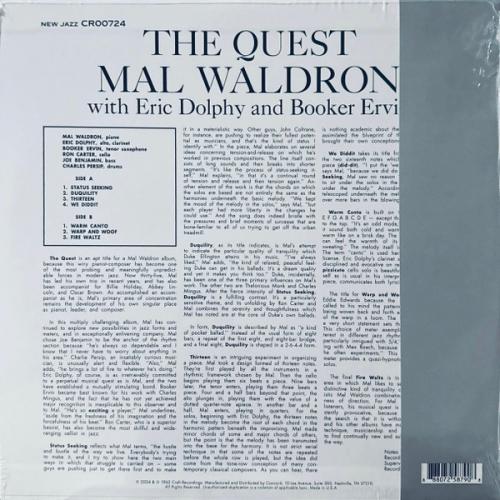Виниловая пластинка Mal Waldron - The Quest (Analogue, Original Jazz Classics) (Black Vinyl LP)
