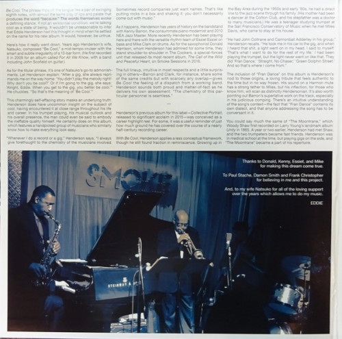 Виниловая пластинка Eddie Henderson - Be Cool (Black Vinyl 2LP)
