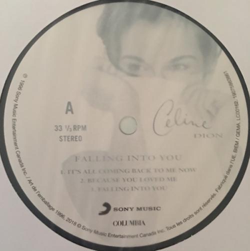 Виниловая пластинка Sony Celine Dion Falling Into You (Black Vinyl)