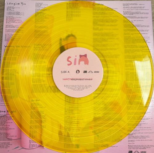 Виниловая пластинка Sia - Reasonable Woman (Yellow Vinyl LP, Limited)
