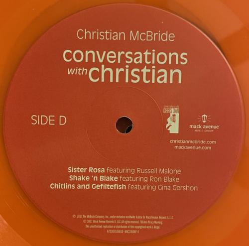Виниловая пластинка Christian McBride - Conversations With Christian (Coloured Vinyl 2LP)