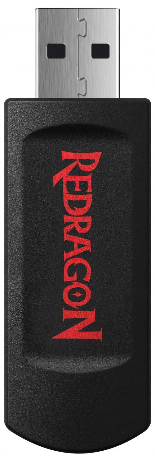 Беспроводная игровая гарнитура Redragon NOMEN черно-красная