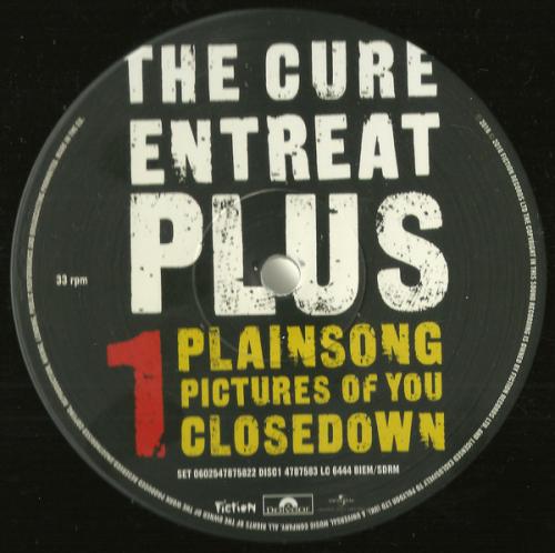 Виниловая пластинка Cure, The, Entreat Plus
