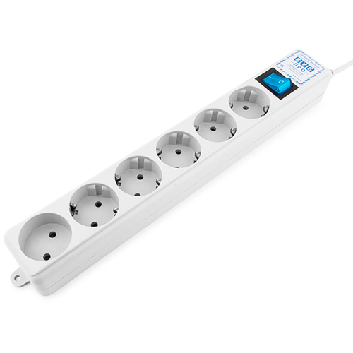 Сетевой фильтр PowerCube SPL(5+1)-16B-P-5М