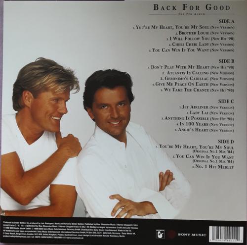 Виниловая пластинка Modern Talking - Back For Good (White/Black & Black/White Marbled Vinyl 2LP)