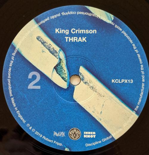 Виниловая пластинка King Crimson — THRAK (200 GR. VINYL) (2LP)
