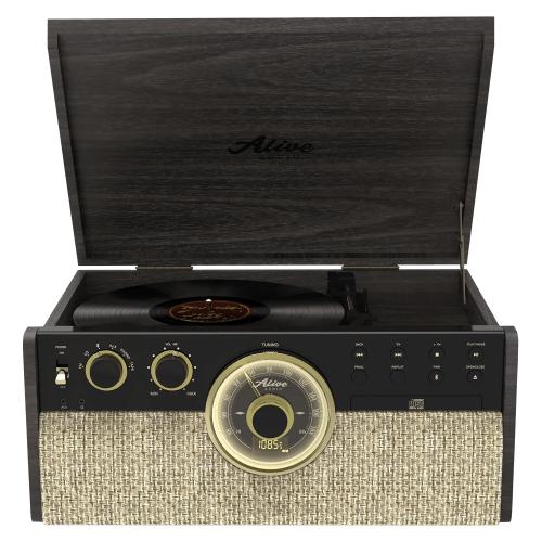 Проигрыватель винила Alive Audio Great Gatsby Dark Wood