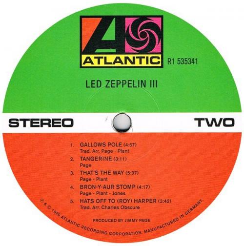 Виниловая пластинка Led Zeppelin LED ZEPPELIN III (Deluxe Edition/Remastered/180 Gram)