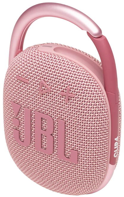 Портативная колонка JBL Clip 4 Pink (JBLCLIP4PINK)