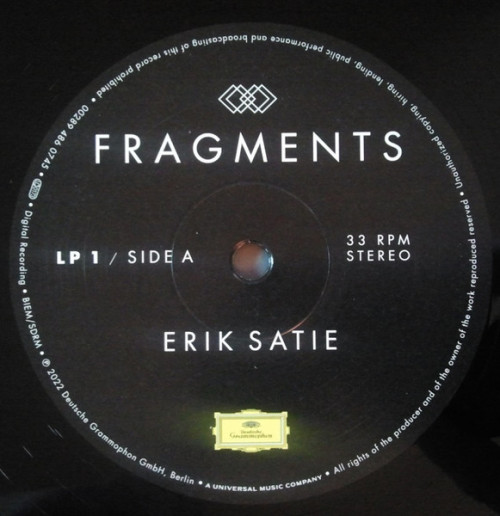 Виниловая пластинка Сборник - Satie: Fragments (Satie Reworks & Remixes) (Black Vinyl 2LP)