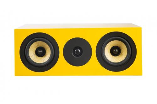 Акустика центрального канала Davis Acoustics Courbet C Yellow Gloss