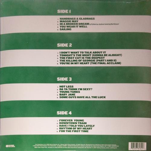 Виниловая пластинка Rod Stewart - Ultimate Hits (alternative artwork) (Green Vinyl 2LP)