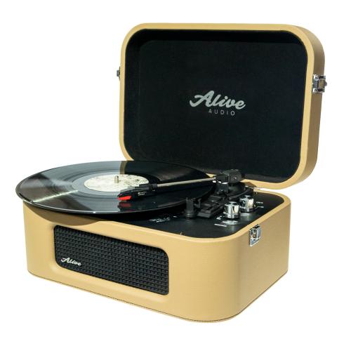 Проигрыватель винила Alive Audio STORIES Café Crème