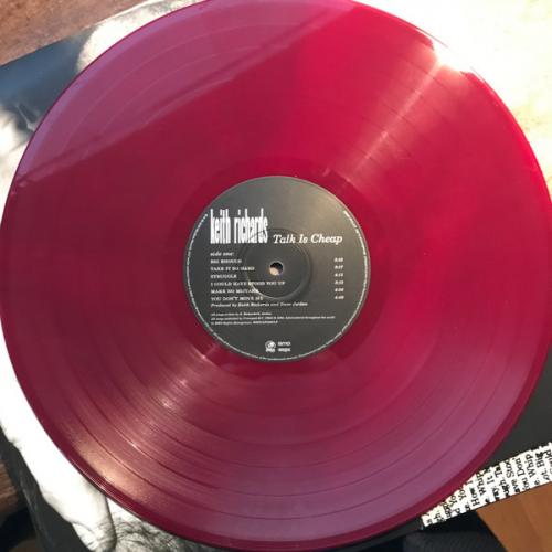 Виниловая пластинка Keith Richards - Talk Is Cheap (Remastered Red Vinyl LP)