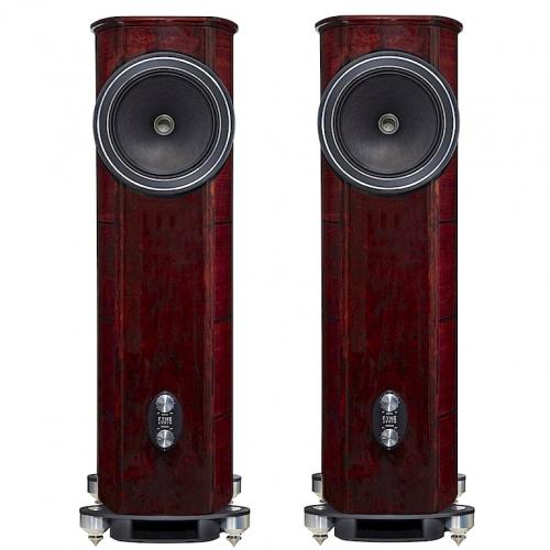 Напольная акустика Fyne Audio F1.12 Piano Gloss Walnut with Burr Walnut inlay on top and baffle