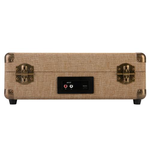 Проигрыватель винила Alive Audio GLAM The Canvas Edition Mocca с Bluetooth