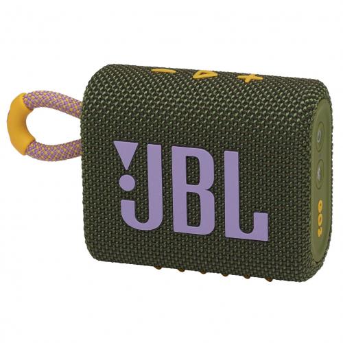 Портативная колонка JBL Go 3 Green (JBLGO3GRN)