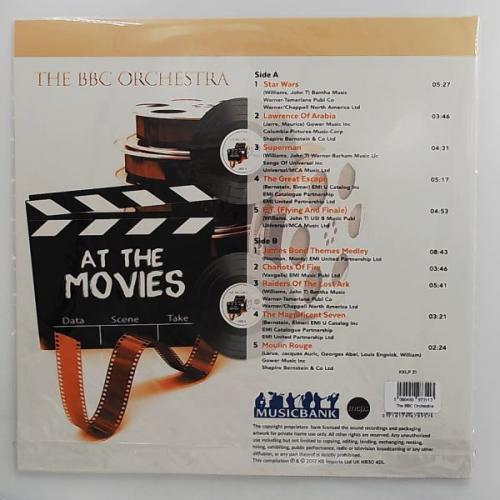 Виниловая пластинка The BBC Orchestra - At The Movies (180 Gram Black Vinyl LP)