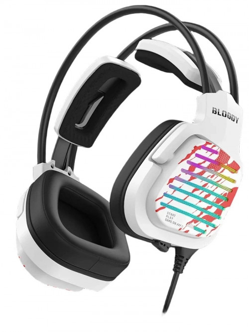 Наушники игровые A4Tech Bloody G565 Energy White