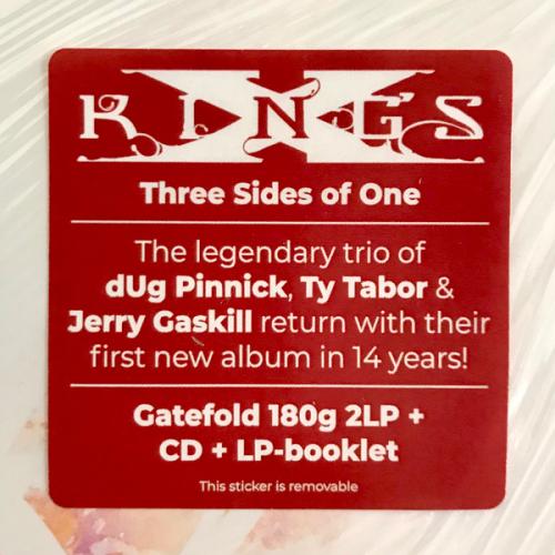Виниловая пластинка King's X - Three Sides Of One (Black Vinyl 2LP)