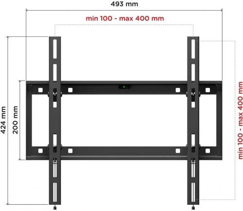 Кронштейн для телевизора Holder LCD-T4609 черный