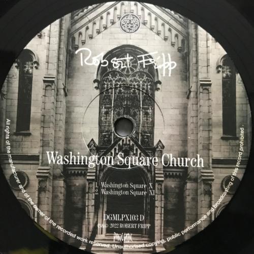 Виниловая пластинка Robert Fripp - Washington Square Church (Black Vinyl 2LP)