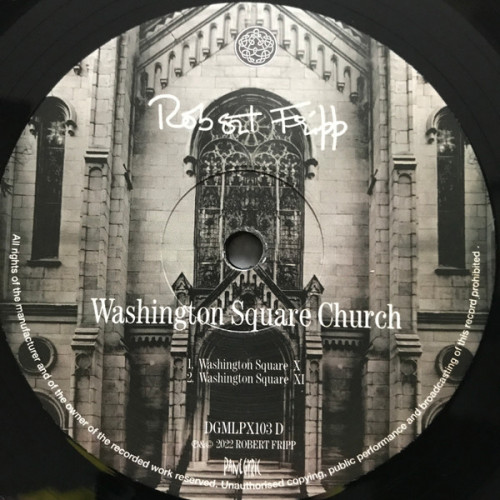 Виниловая пластинка Robert Fripp - Washington Square Church (Black Vinyl 2LP)