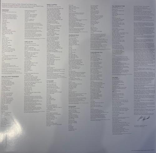 Виниловая пластинка Mariah Carey — EMOTIONS (Black Vinyl)
