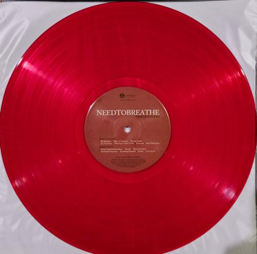 Виниловая пластинка Needtobreathe - The Outsiders  (Translucent Red Limited Vinyl LP)
