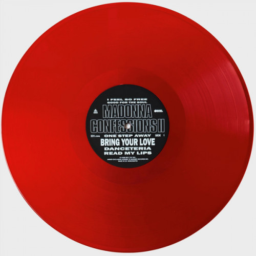 Виниловая пластинка Madonna - Confessions II (Translucent Red Vinyl LP)