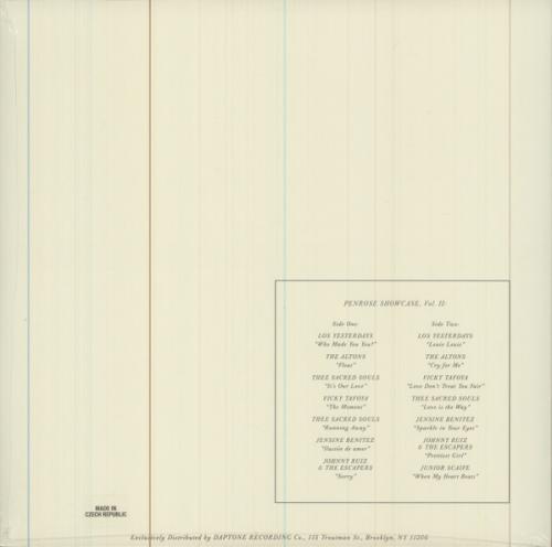 Виниловая пластинка Various Artists - Penrose Showcase Vol. II (RSD2024, Picture Disc LP)