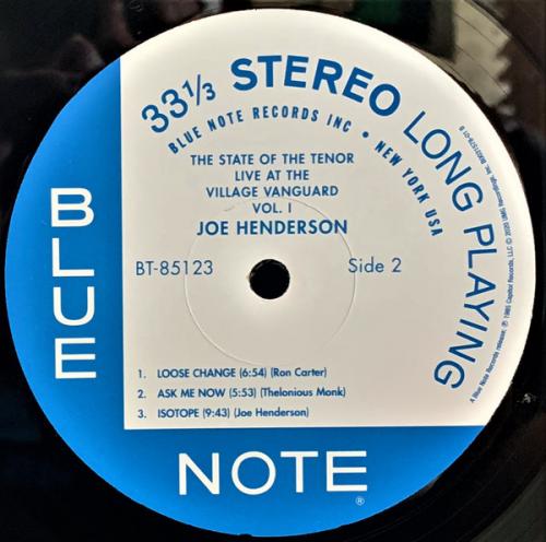Виниловая пластинка Joe Henderson - State Of The Tenor (Tone Poet)