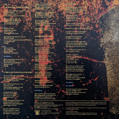 Виниловая пластинка Amon Amarth - The Avenger (Coloured Vinyl LP)