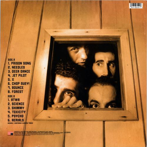 Виниловая пластинка Sony System Of A Down Toxicity (Limited Black Vinyl)