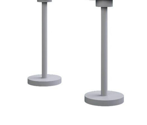 Стойки под акустику Goldmund Pulp Stand Silver Grey