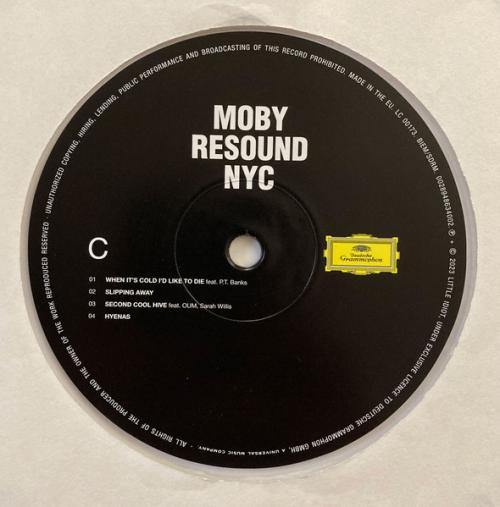 Виниловая пластинка Moby - Resound NYC (Limited Edition Crystal Clear Vinyl 2LP)