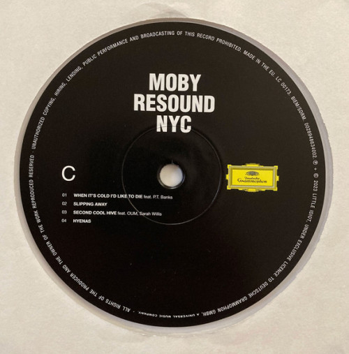 Виниловая пластинка Moby - Resound NYC (Limited Edition Crystal Clear Vinyl 2LP)