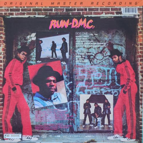 Виниловая пластинка Run DMC - Run DMC (Analogue, Original Master Recording) (Black Vinyl LP)