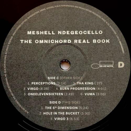 Виниловая пластинка Meshell Ndegeocello - The Omnichord Real Book (Black Vinyl 2LP)