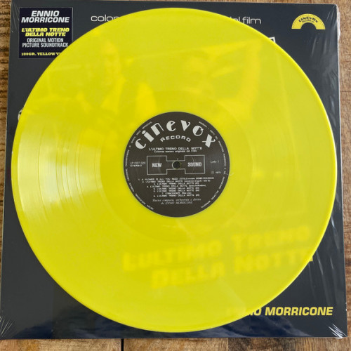 Виниловая пластинка Саундтрек - L'Ultimo Treno Della Notte (Ennio Morricone) (Coloured Vinyl LP)
