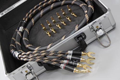 Кабель акустический Vincent Single Wire Cable 2x2.0m (aluminium case)