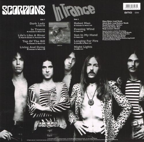 Виниловая пластинка Scorpions - In Trance (180 Gram Clear Vinyl LP)
